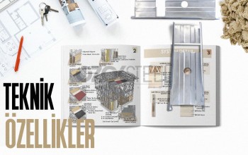 Technische Eigenschaften eines Leichtstahlhauses