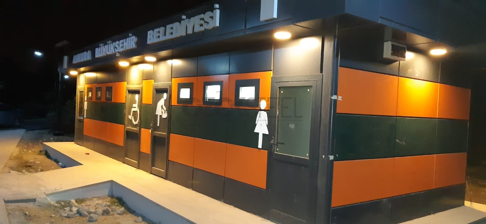 Ankara Metropolitan Municipality Anfa WC Project  Ankara  36 m²