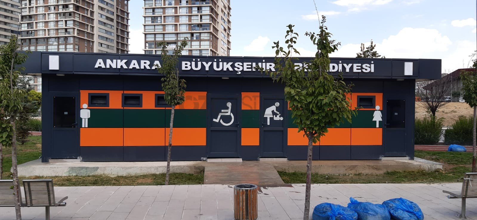 Ankara Metropolitan Municipality Anfa WC Project  Ankara  36 m²