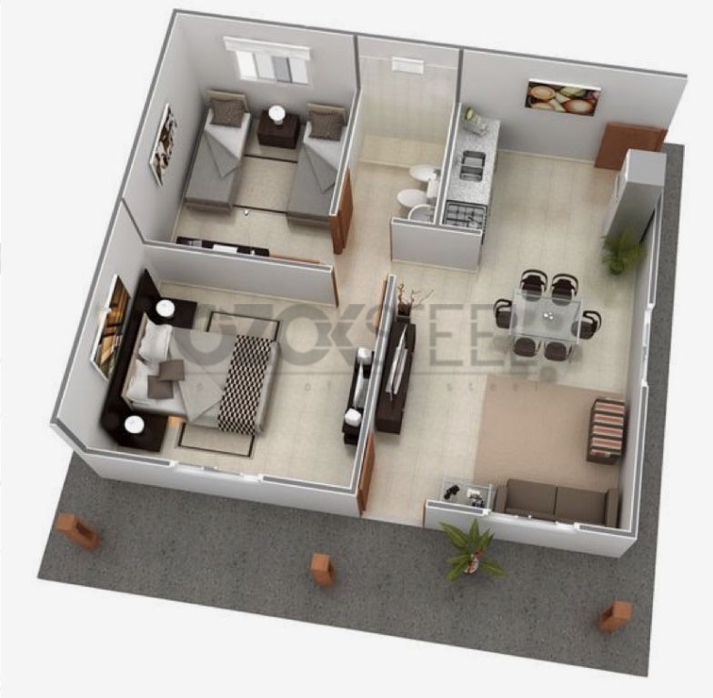 Efil Steel House 104 m²