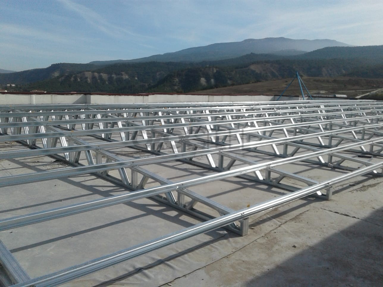 Karabük University Light Steel Roof Projects 1590 m²