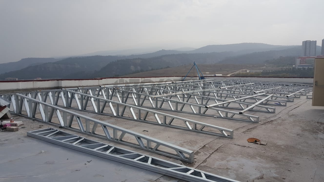 Karabük University Light Steel Roof Projects 1590 m²