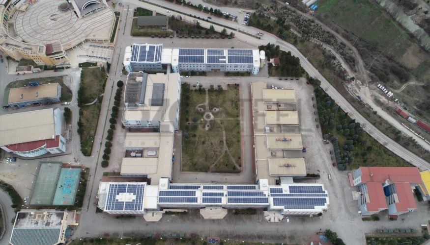 Karabük University Light Steel Roof Projects 1590 m²