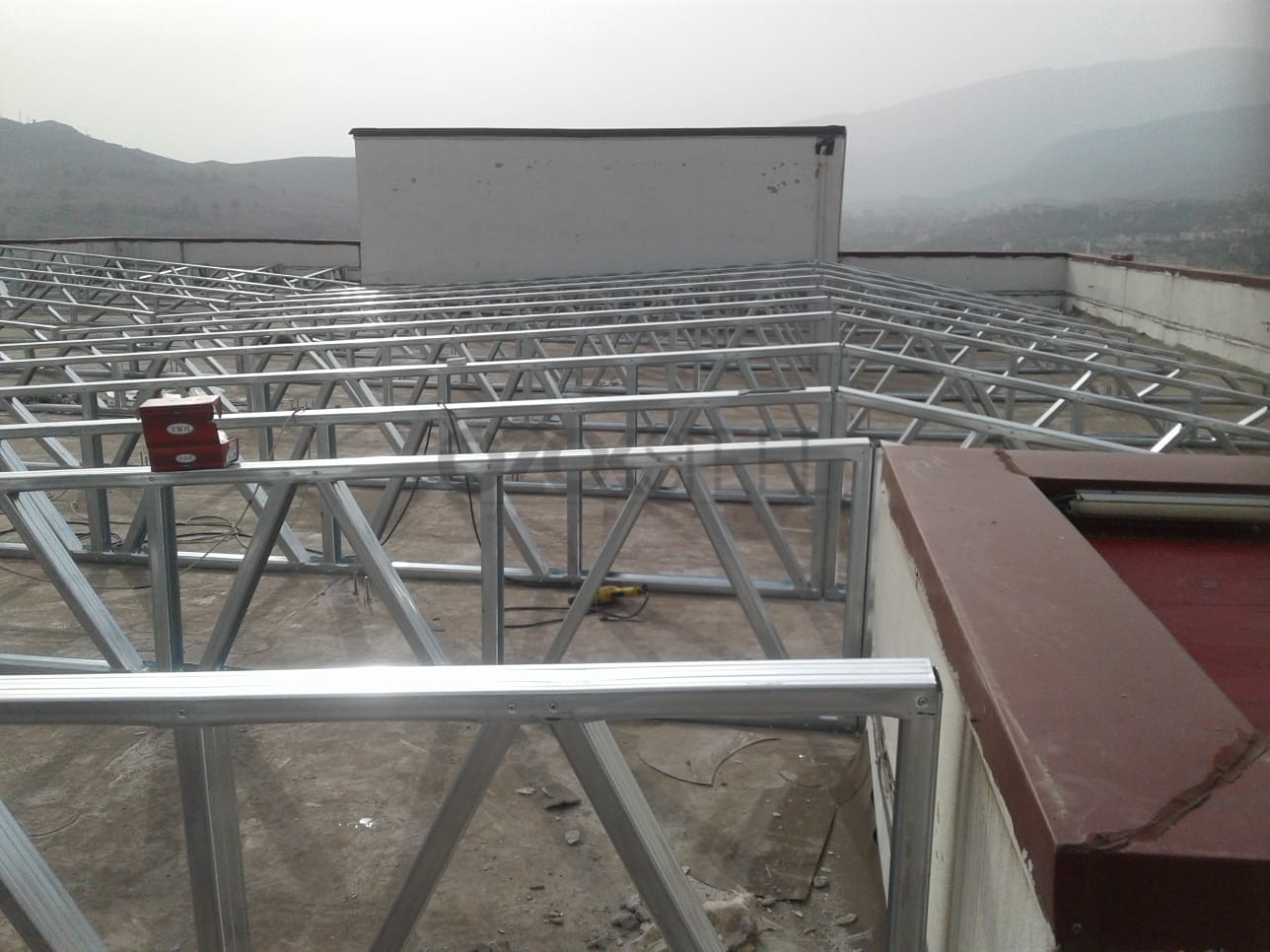 Karabük University Light Steel Roof Projects 1590 m²