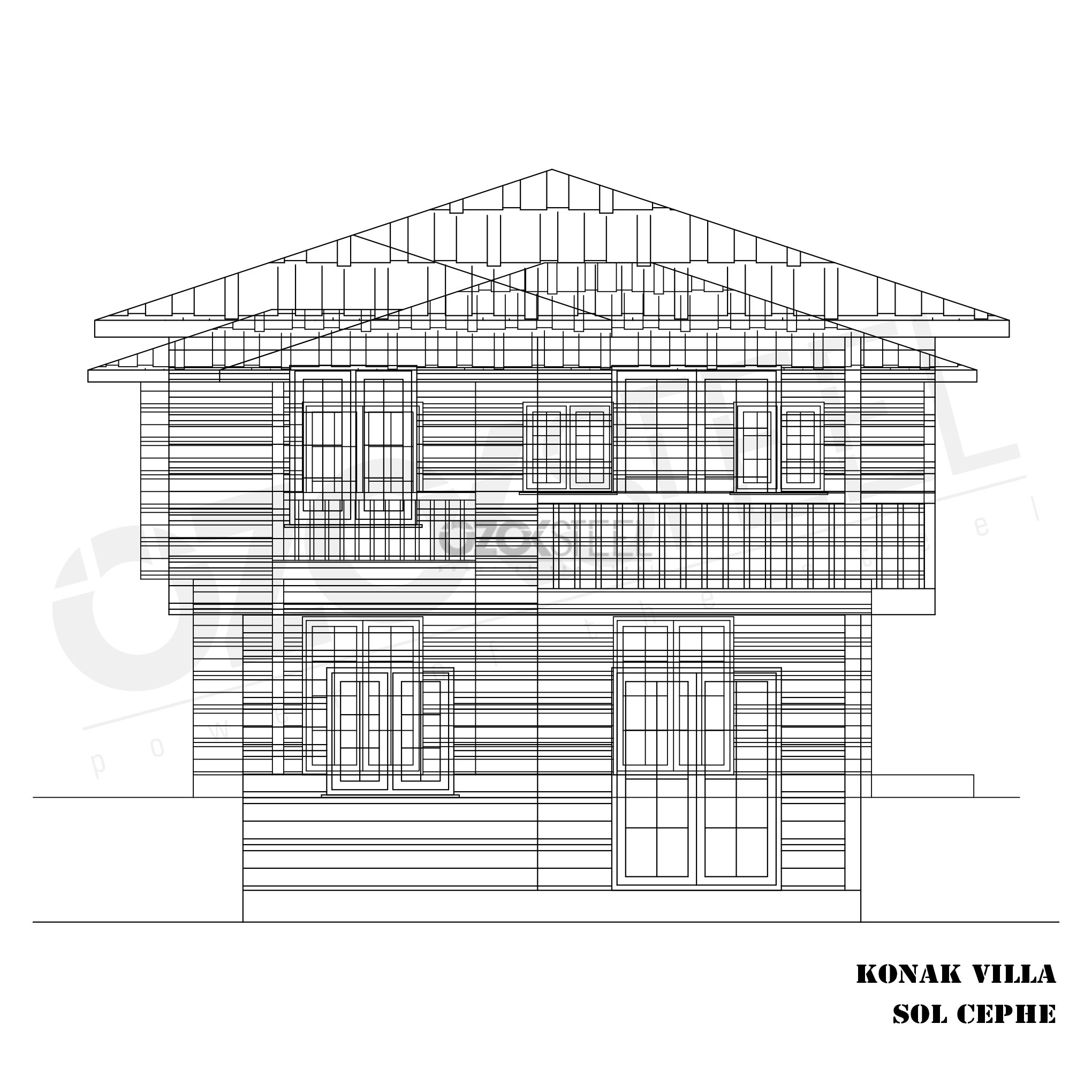 Konak Light Steel House  110 m²