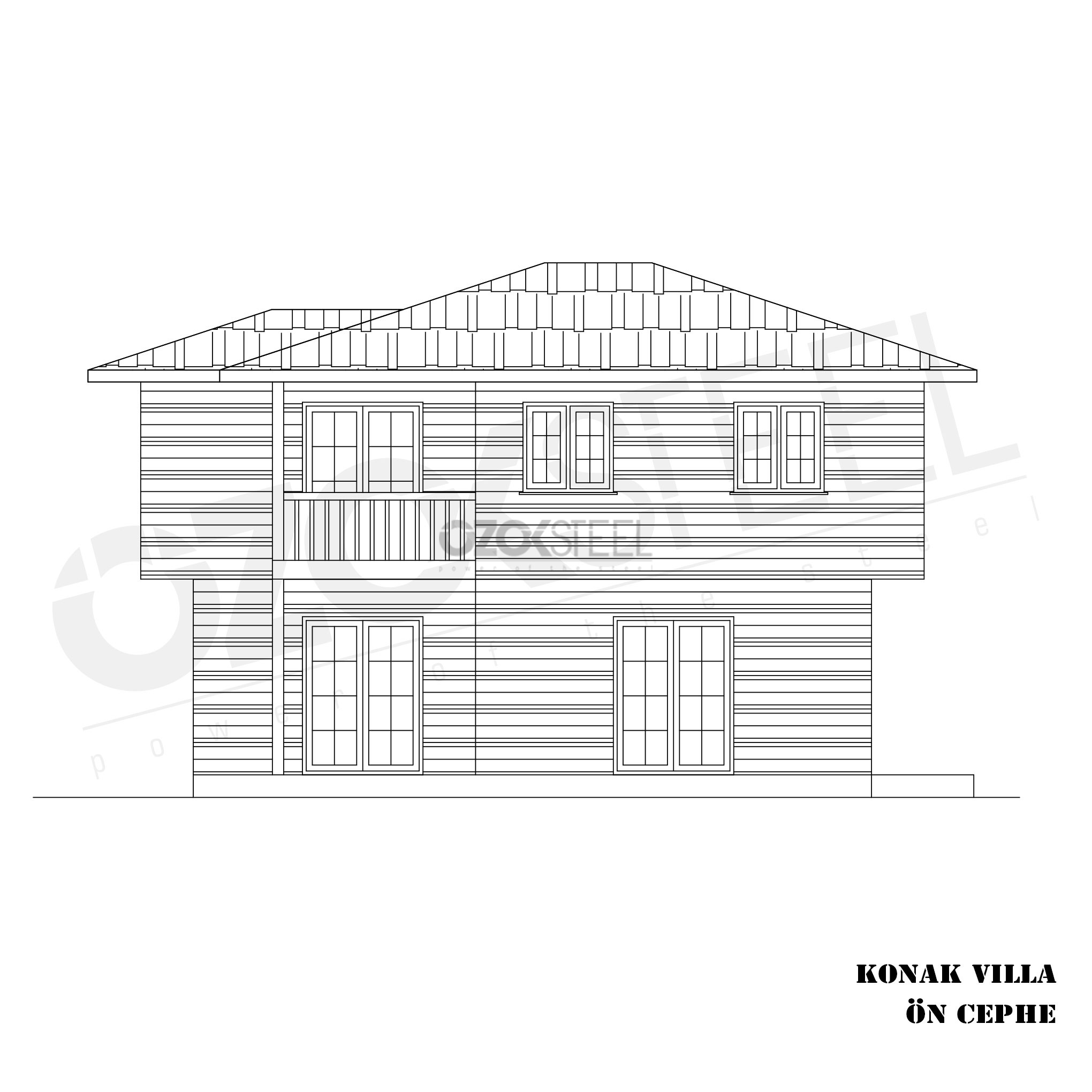 Konak Light Steel House  110 m²