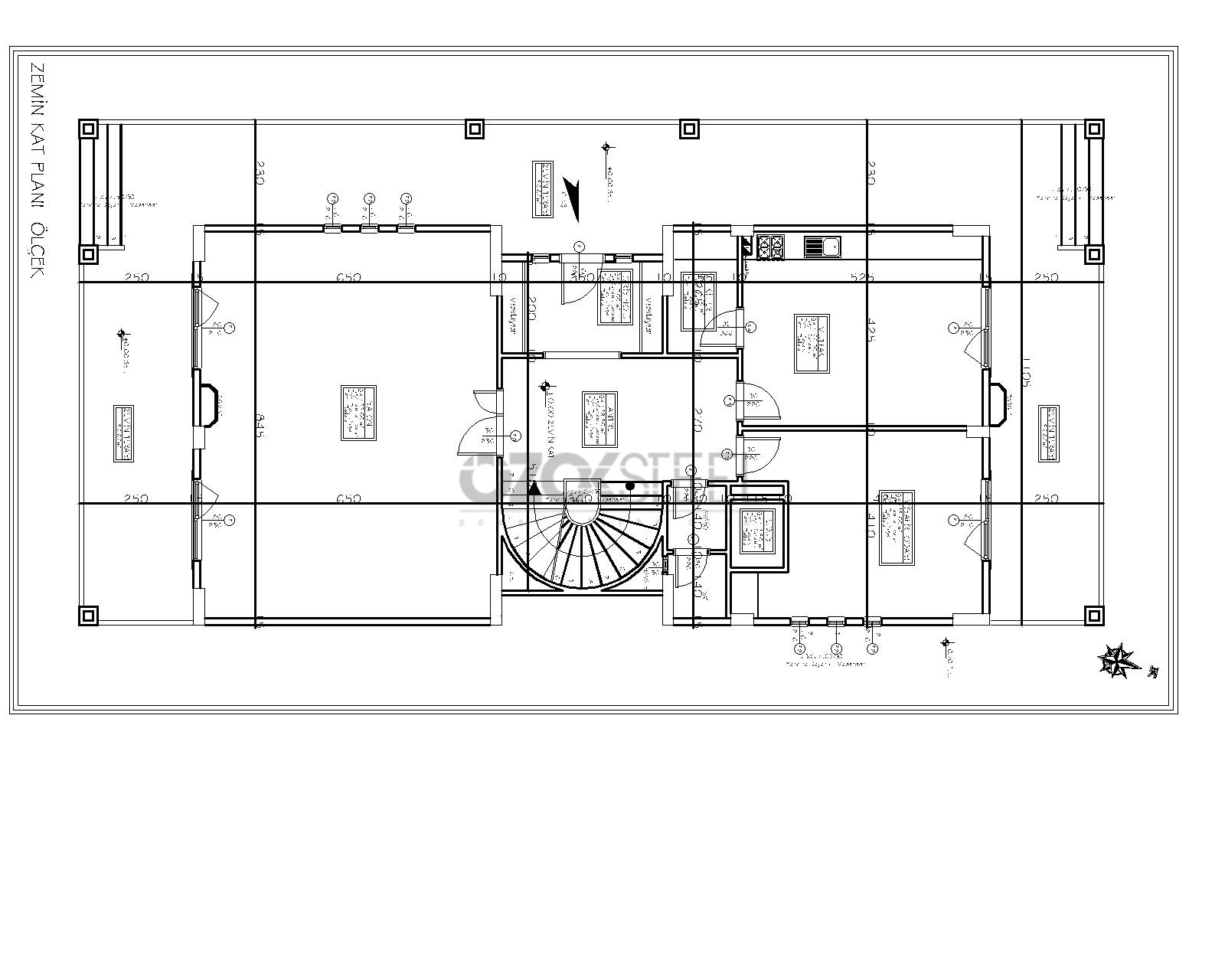 Konya Light Steel Villa 200 m²