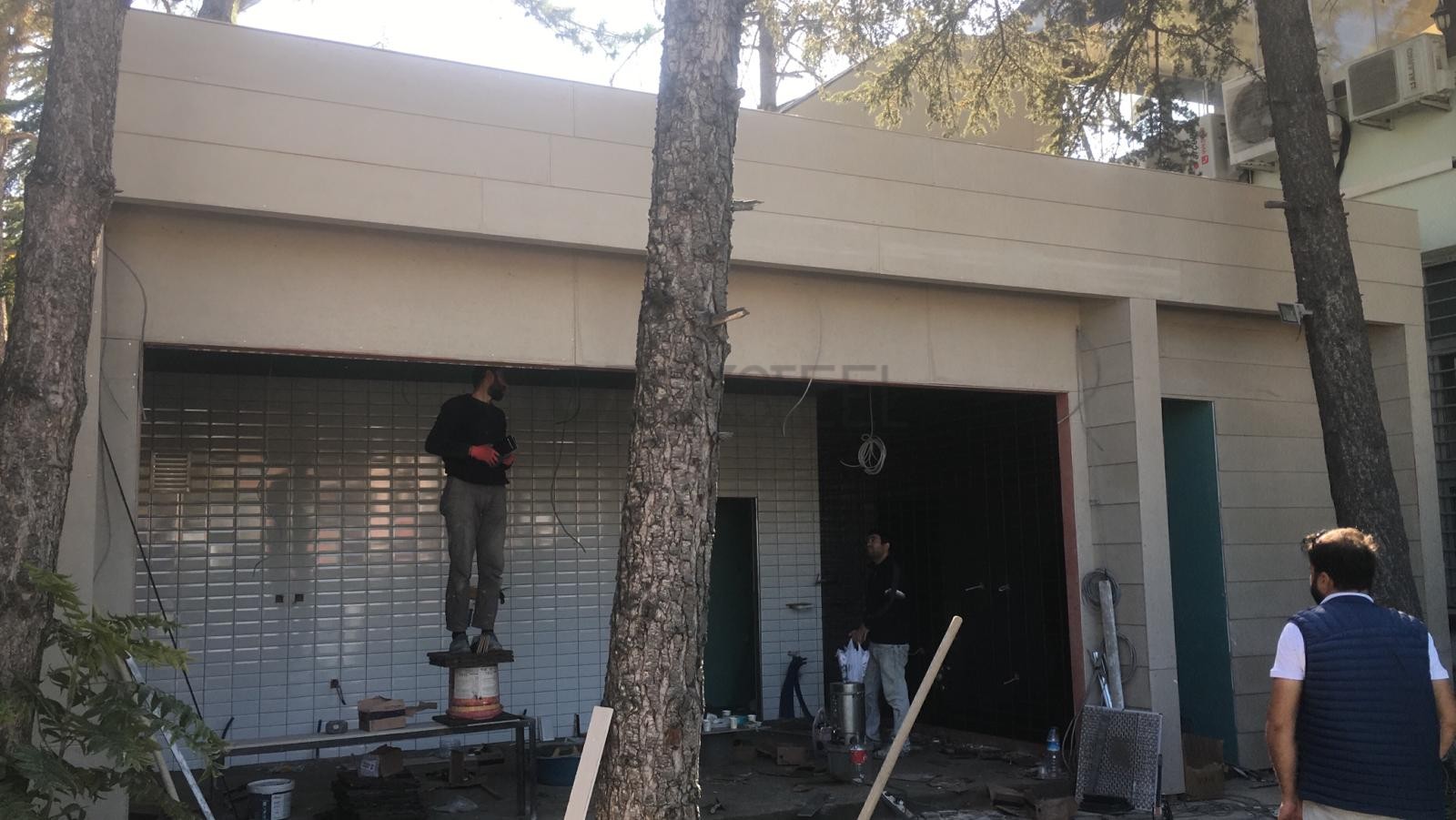 Lagania Meatballs A.O.Ç. Light Steel Restaurant Ankara  55 m²