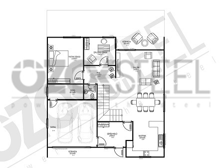 Meşe Light Steel Villa 215 m²