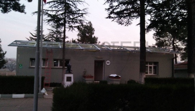 Ministry of National Defense Light Steel Roof Project  Balıkesir Bursa