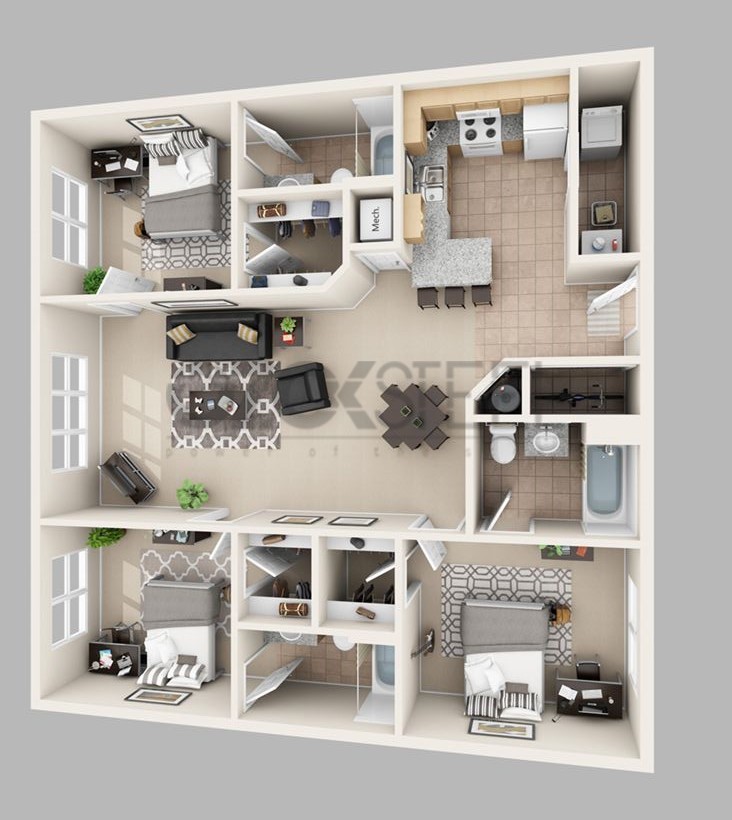 Miray Light Steel House 90 m²