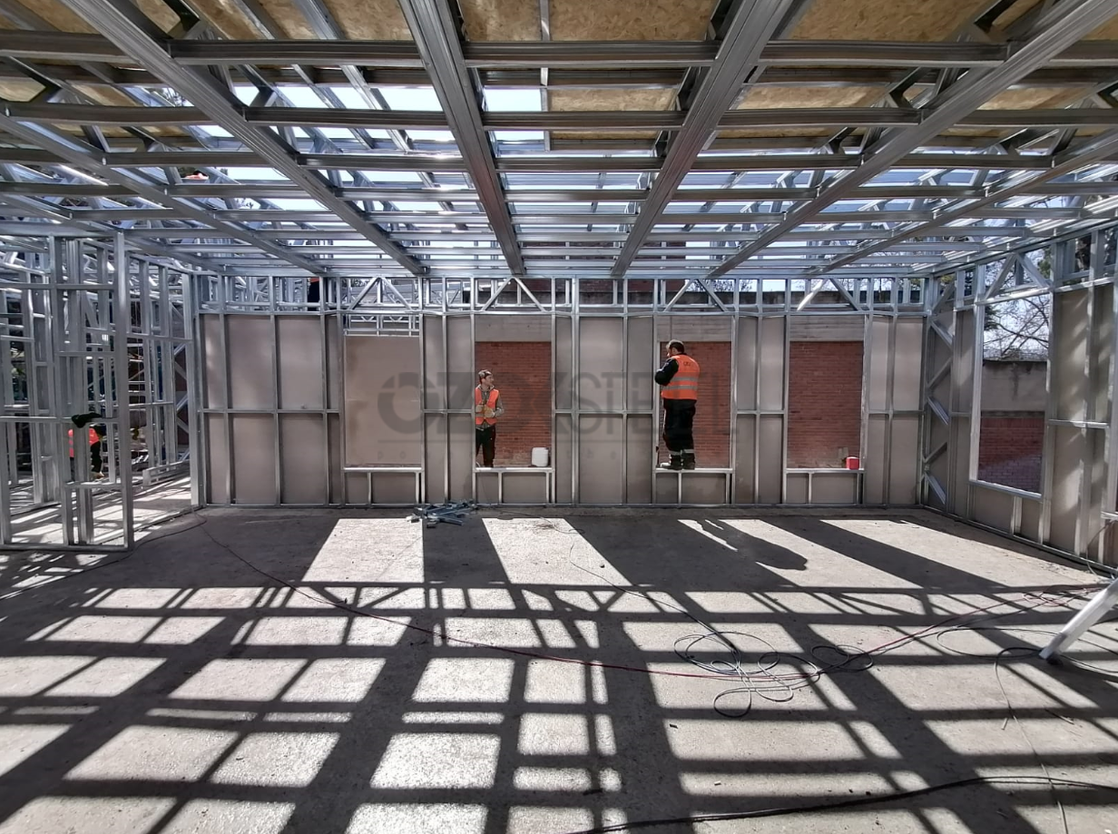 Orta Doğu Teknik Üniversitesi Hafif Çelik Kreş Projesi 190 m² 