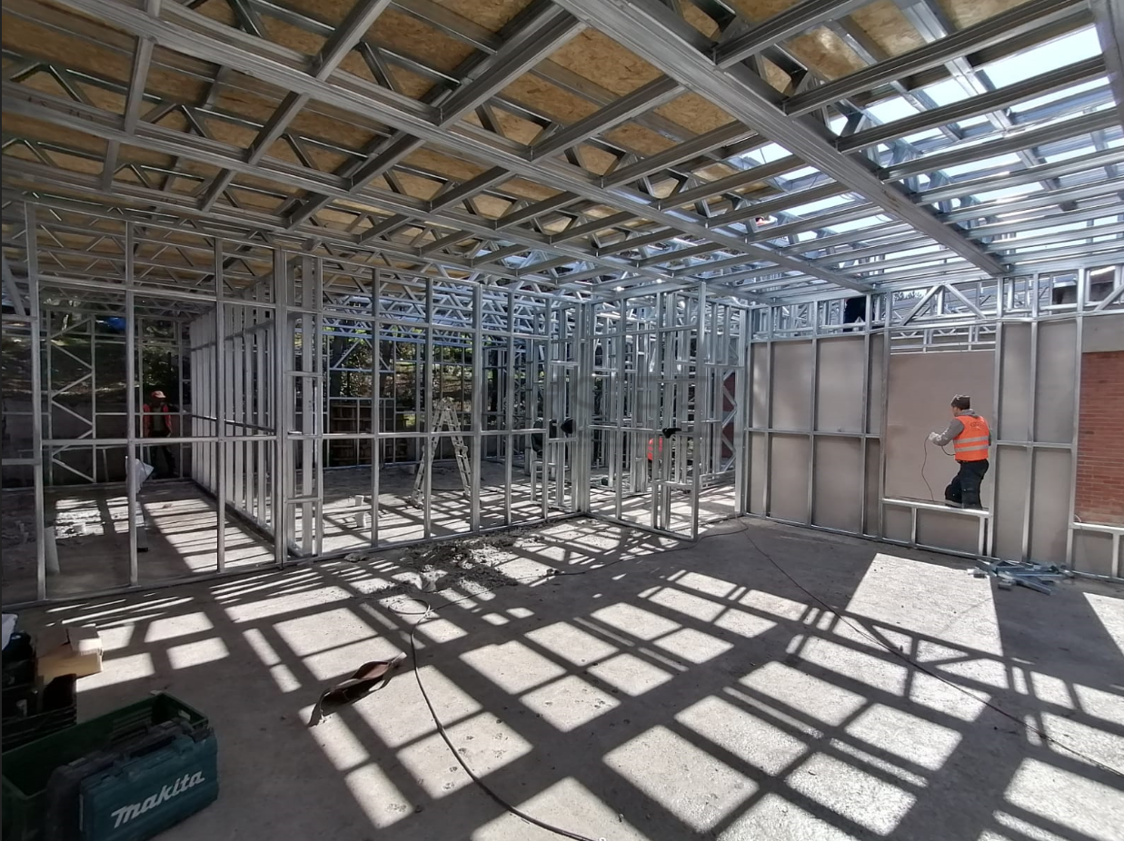 Orta Doğu Teknik Üniversitesi Hafif Çelik Kreş Projesi 190 m² 