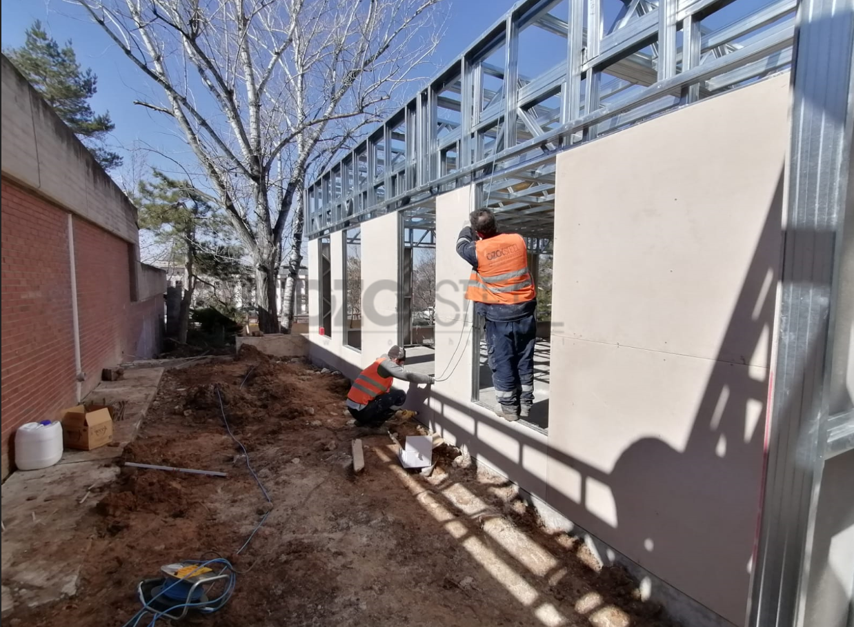 Orta Doğu Teknik Üniversitesi Hafif Çelik Kreş Projesi 190 m² 