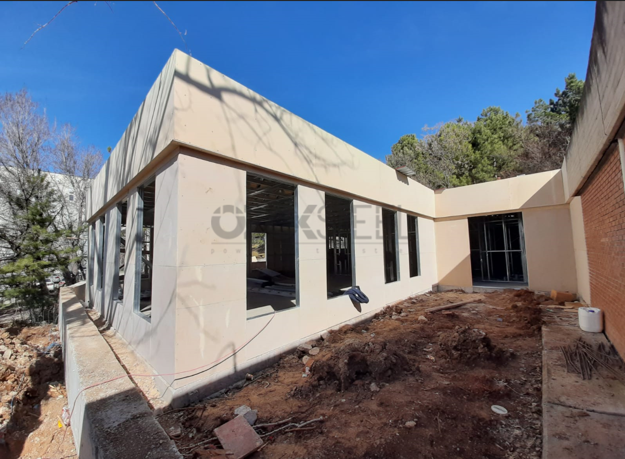 Orta Doğu Teknik Üniversitesi Hafif Çelik Kreş Projesi 190 m² 