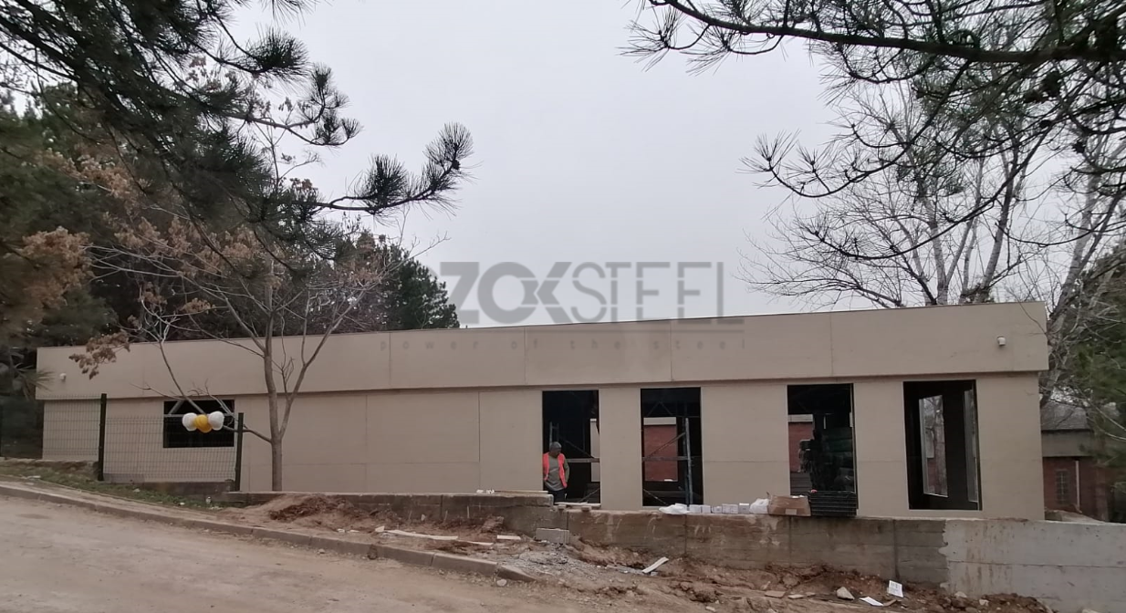 Orta Doğu Teknik Üniversitesi Hafif Çelik Kreş Projesi 190 m² 