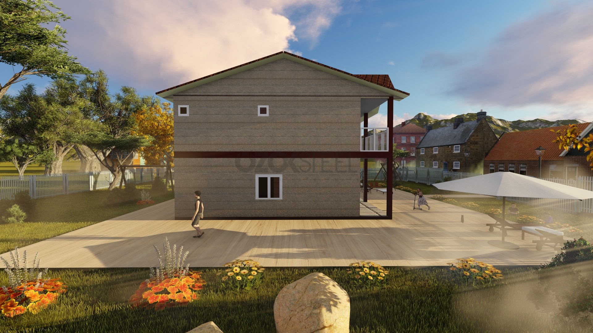 Pınar Light Steel Villa  240 m²