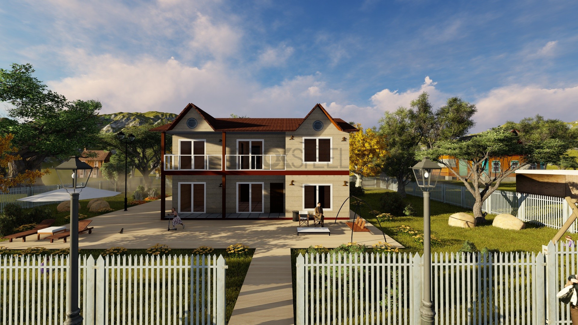 Pınar Light Steel Villa  240 m²