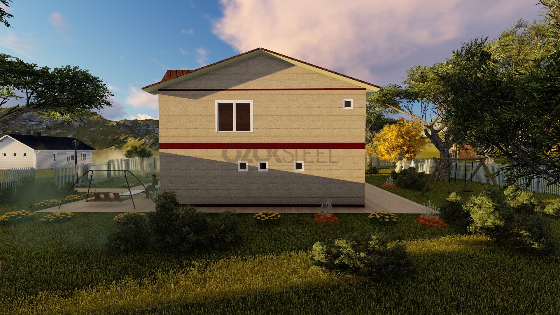 Pınar Light Steel Villa  240 m²