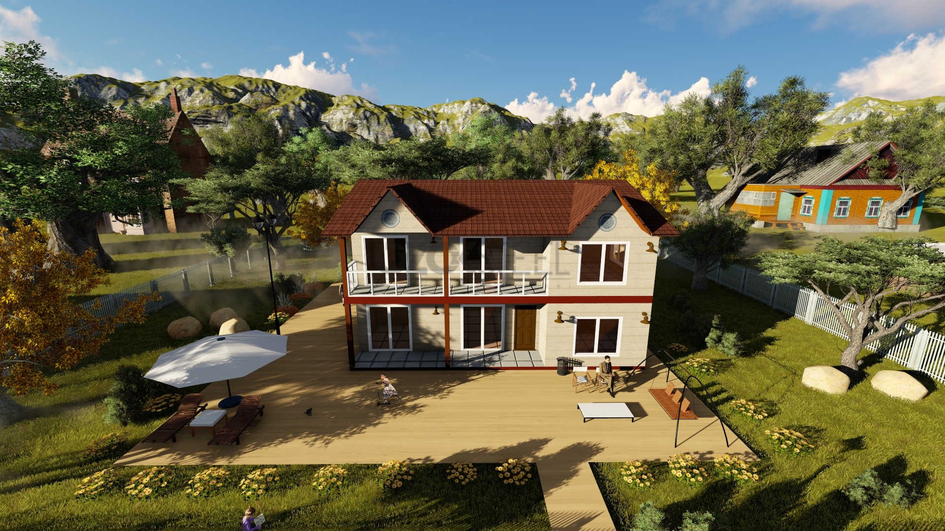 Pınar Light Steel Villa  240 m²