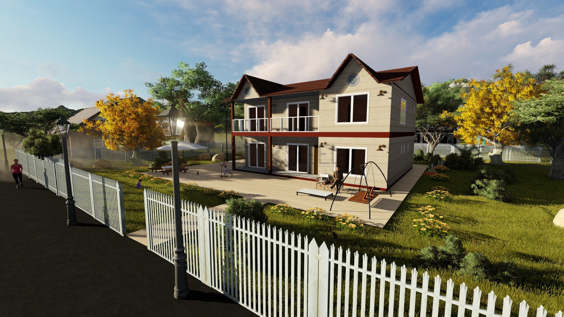 Pınar Light Steel Villa  240 m²