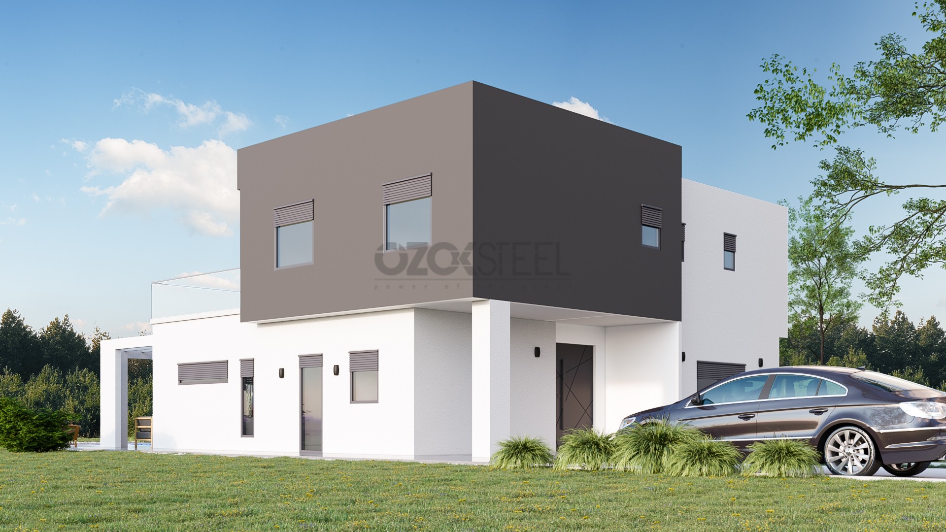 Smile Light Steel House 340 m²