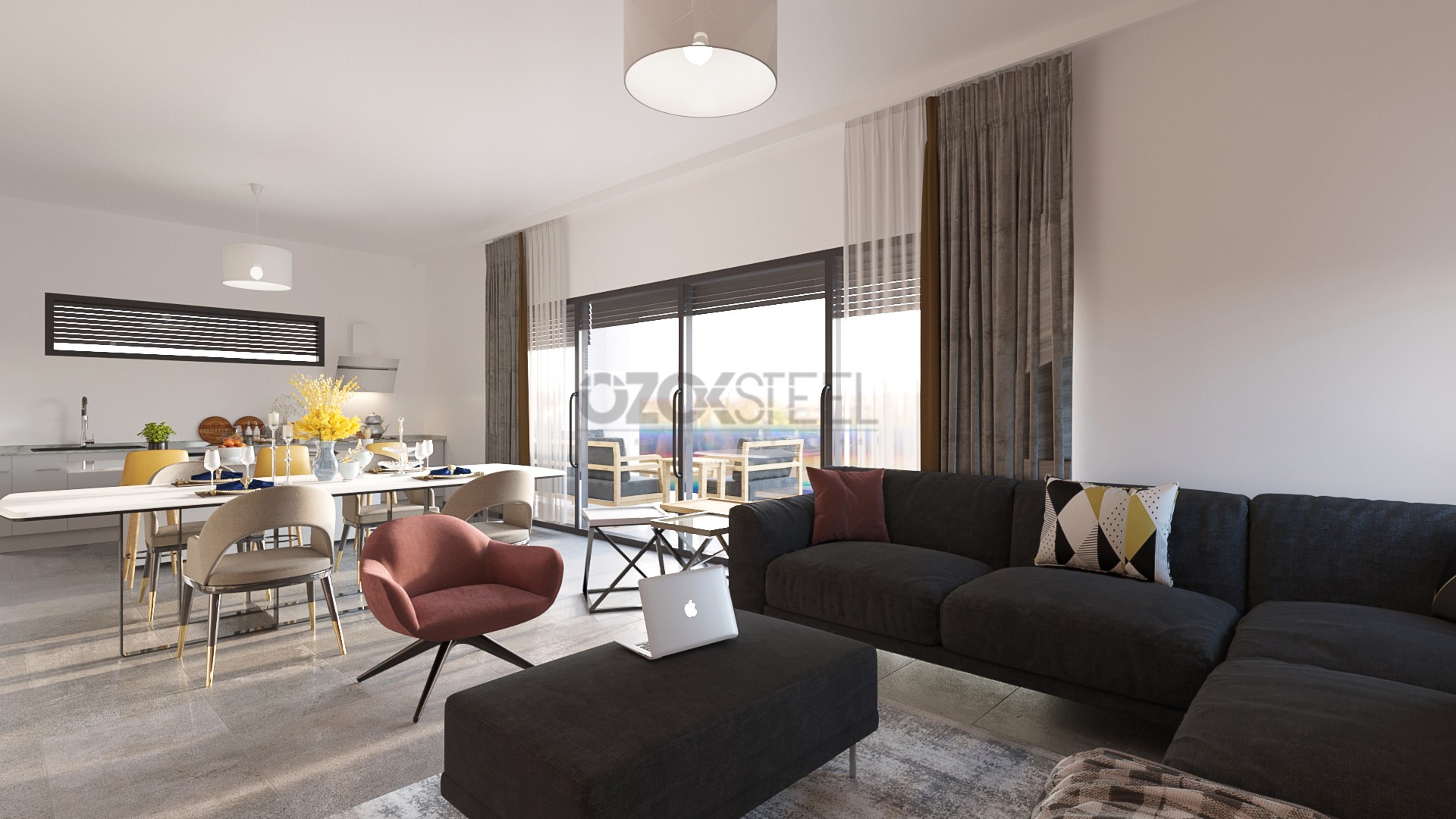 Smile Light Steel House 340 m²