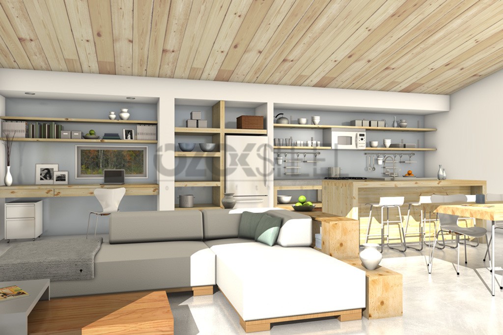 Style Light Steel House  100 m²