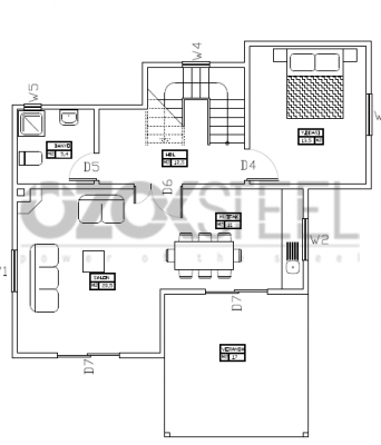 Ardıç Leichtes Stahlhaus 143 m²