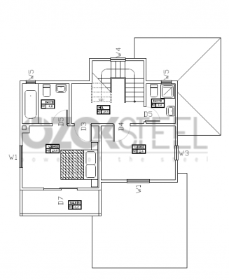 Ardıç Leichtes Stahlhaus 143 m²