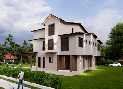Ayışığı Twin Light Steel Villa - 469 m² - Dreistöckig
