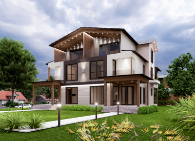 Ayışığı Twin Light Steel Villa - 469 m² - Dreistöckig