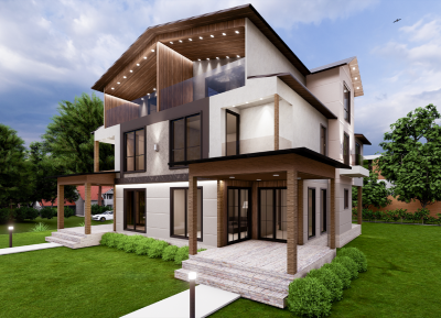 Ayışığı Twin Light Steel Villa - 469 m² - Dreistöckig