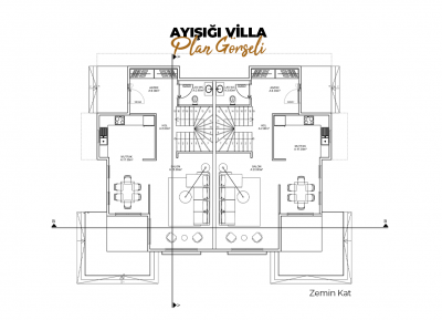 Ayışığı Twin Light Steel Villa - 469 m² - Dreistöckig