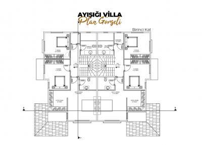 Ayışığı Twin Light Steel Villa - 469 m² - Dreistöckig