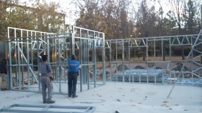 Çelik Konuk Evi Montajı