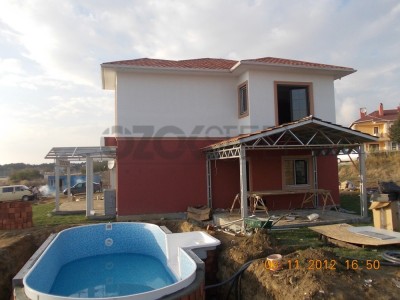 Deep Blue Steel Houses Assembly Phase