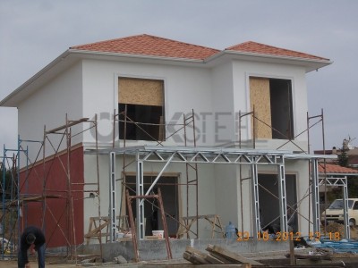 Deep Blue Steel Houses Assembly Phase