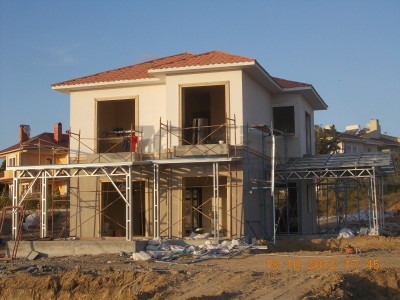 Deep Blue Steel Houses Assembly Phase