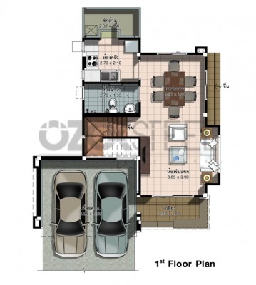 Dizayn Leichtstahlvilla - 140 m²