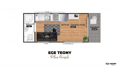 Ege Teony House - 15 m²