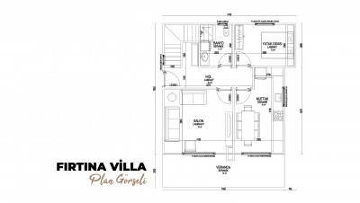 Fırtına Villa - 120 m²