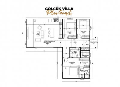 Golcuk Villa - 121 m²