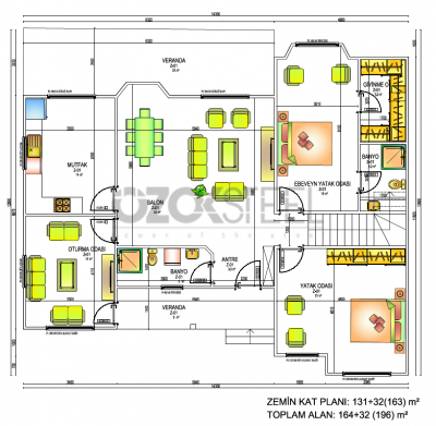 Görkem Light Steel Villa 196 m²