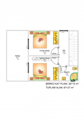 Güray Hafif Çelik Villa  114 m² 
