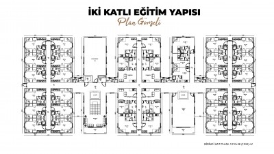 Zweistöckiges Bildungsgebäude - 3000 m²