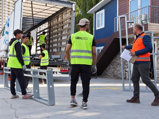 İspanya Hafif Çelik Konut Projesi | 5 Konutluk Uluslararası Sevkiyatımız Başladı