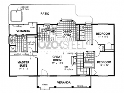 Iz Light Steel Villa 110 m²