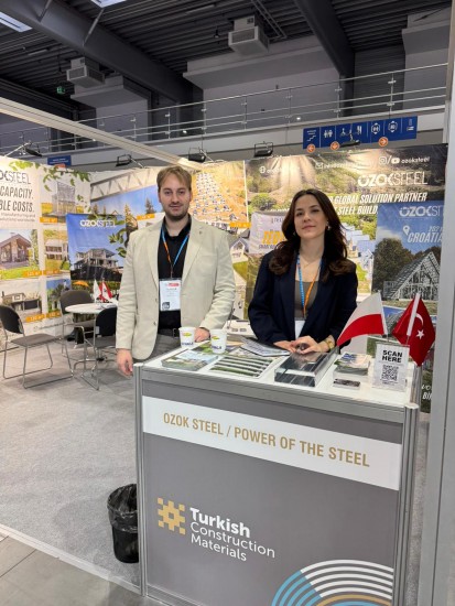 Özok Steel Olarak 03-06 Şubat 2026 Tarihleri Arasında 34. BUDMA Polonya Fuarı’ndayız!