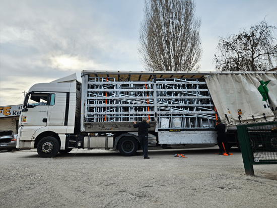 Portekiz İçin Ürettik: 120 m² Çelik Evimiz Şimdi Portekiz Yolunda!